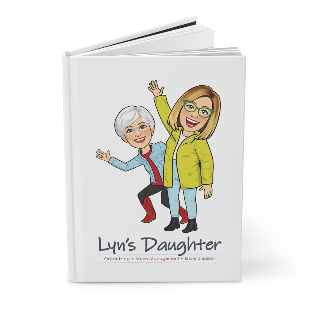 Moves Over Perfection Hardcover Journal — "Lyn’s Daughter" Organizer for Moving & Home Management